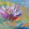 Morning Pond Water lilies Detail