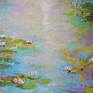 Morning Pond Water lilies Detail