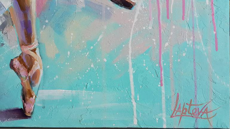 Original Expressionism Women Painting by Viktorija Lapteva