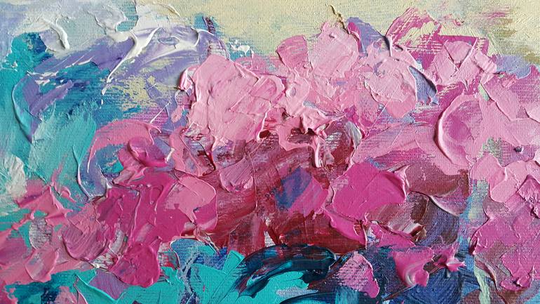 Original Abstract Expressionism Abstract Painting by Viktorija Lapteva