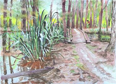 Original Realism Nature Paintings by Andrea Lacher-Bryk