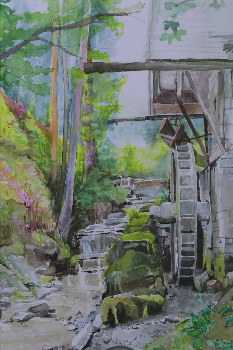 Original Other Painting by Andrea Lacher-Bryk