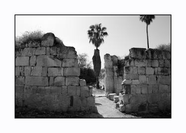 Al-Minya old ruin, Galilee. With a limited edition of 15 thumb