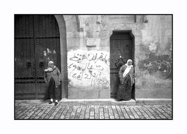 Two women in the Christian Quarter of East Jerusalem. Limited Edition 2 of 3 thumb
