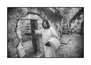 The priest, in The Ethiopian monastery in Jerusalem's Old City. with a limited edition of 1 of 15. thumb