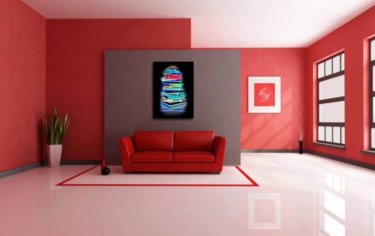 Original Conceptual Abstract Collage by Andrej Barov