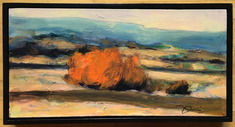 Original Impressionism Landscape Painting by Michele Currie