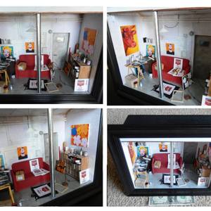 Andy Warhol's studio