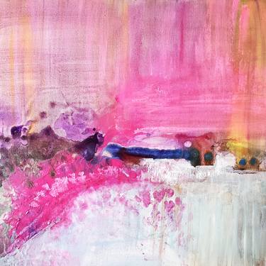 Original Abstract Expressionism Abstract Paintings by Sally Chan