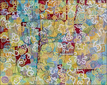 Original Patterns Paintings by Jan Widner