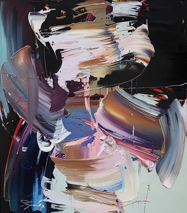 Original Abstract Painting by Maja Genc