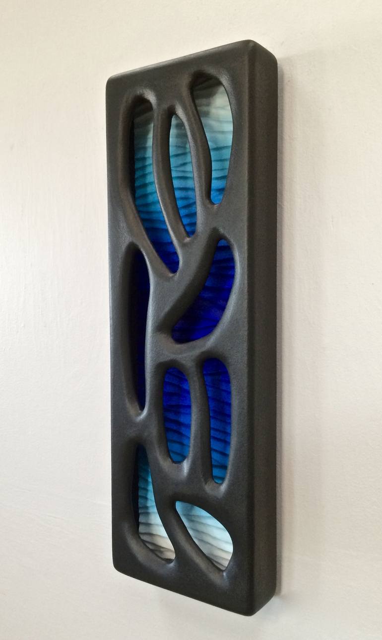 Original Abstract Wall Sculpture by Greg Joubert