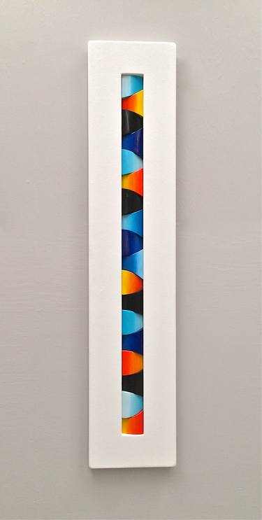 Original Abstract Wall Sculpture by Greg Joubert