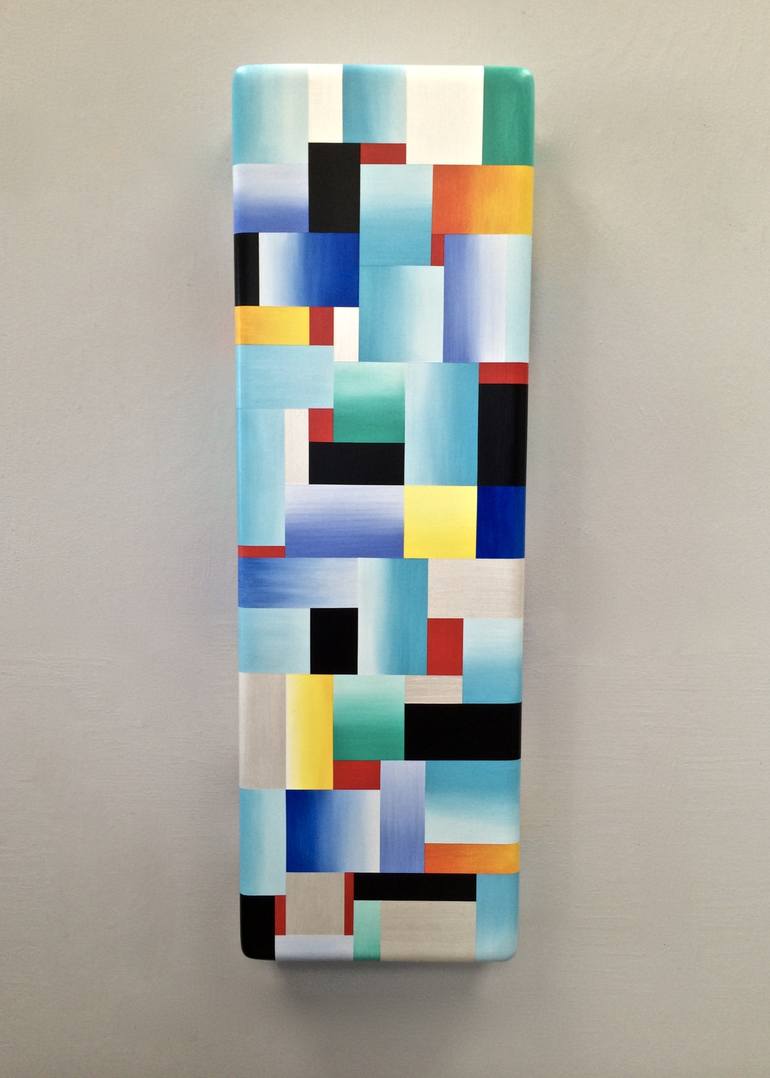 Original Abstract Wall Sculpture by Greg Joubert