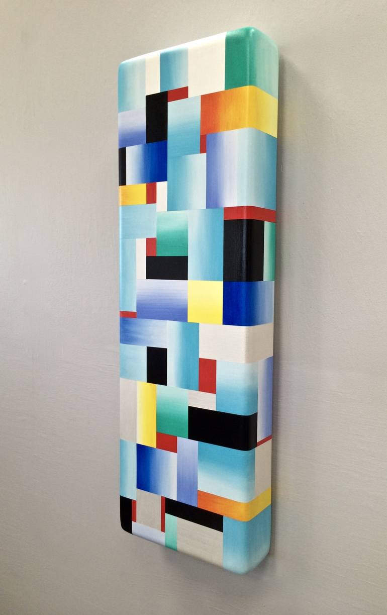 Original Abstract Wall Sculpture by Greg Joubert