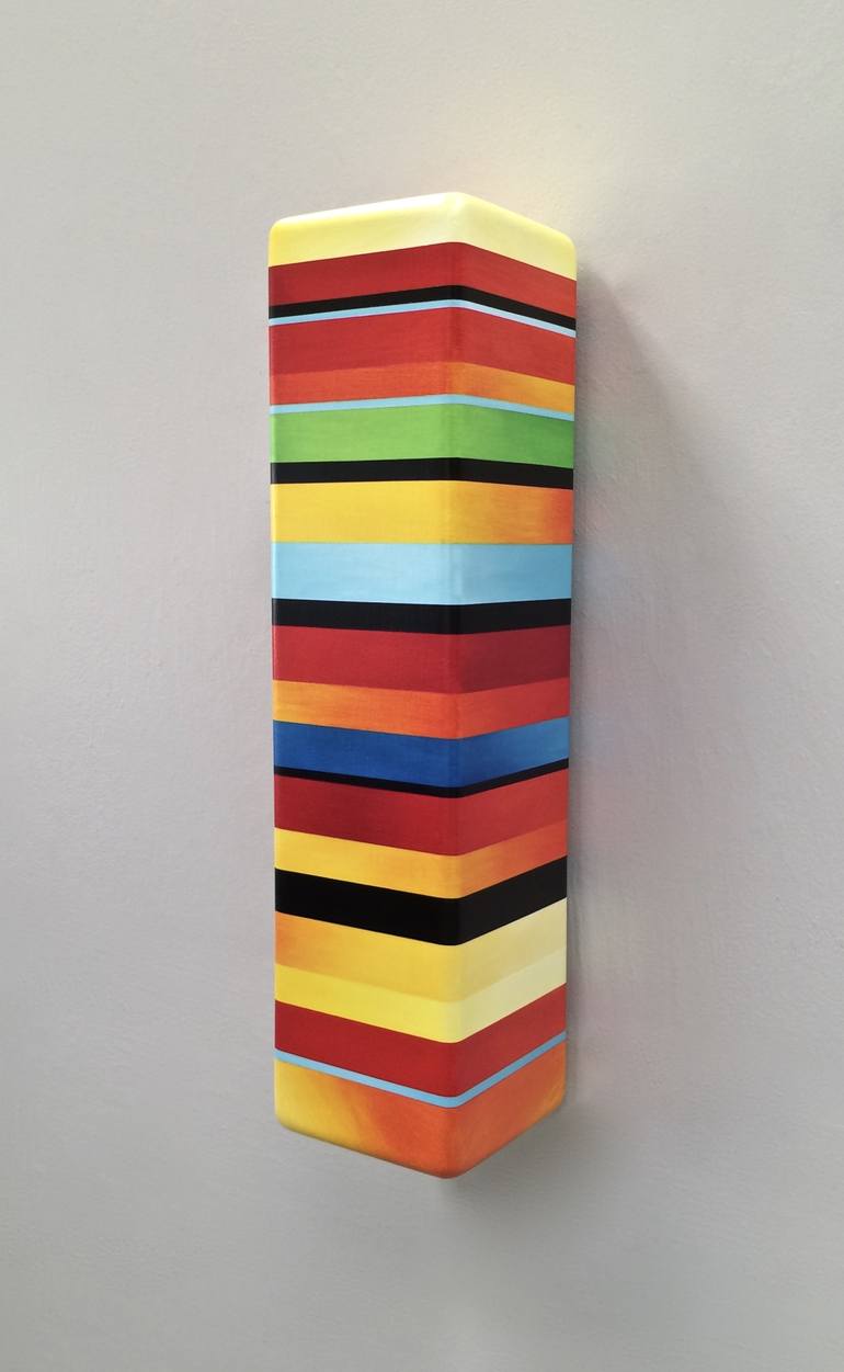 Original Abstract Wall Sculpture by Greg Joubert