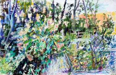 Original Impressionism Landscape Painting by Maureen Shea