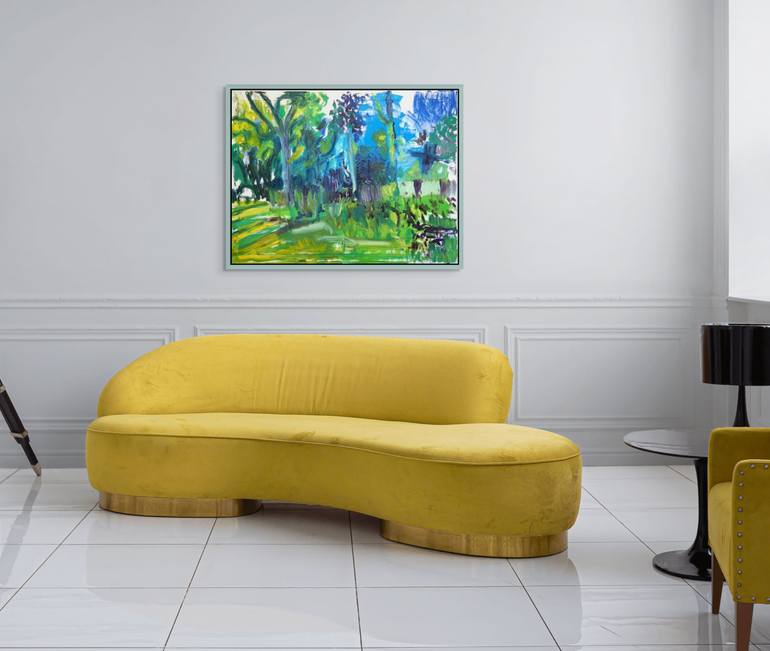 Original Documentary Landscape Painting by Maureen Shea