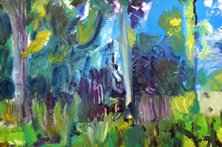 Original Documentary Landscape Painting by Maureen Shea