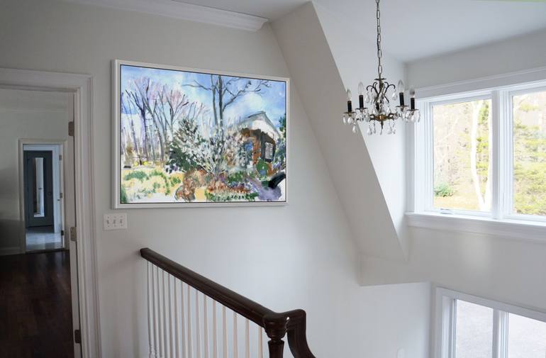 Original Documentary Landscape Painting by Maureen Shea