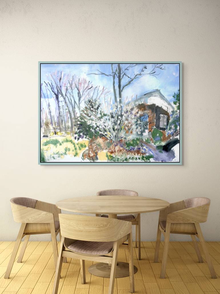 Original Documentary Landscape Painting by Maureen Shea