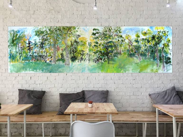 Original Documentary Nature Painting by Maureen Shea