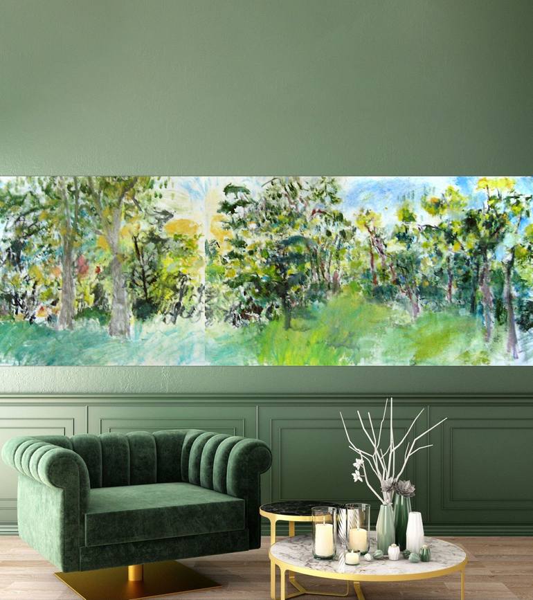 Original Documentary Nature Painting by Maureen Shea