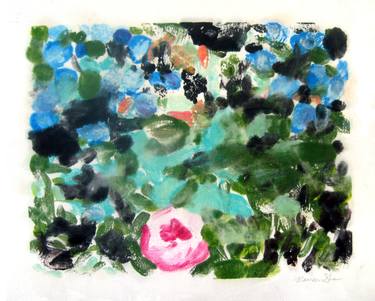 Original Garden Paintings by Maureen Shea