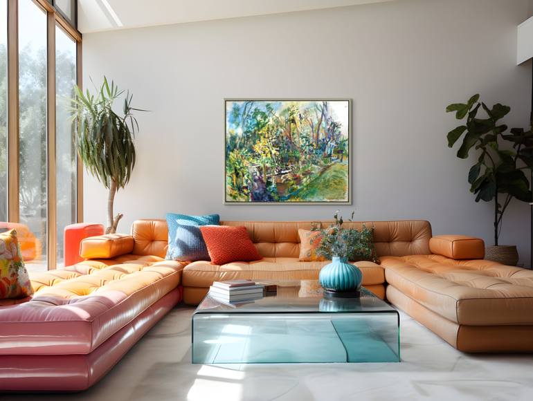 Original Documentary Landscape Painting by Maureen Shea