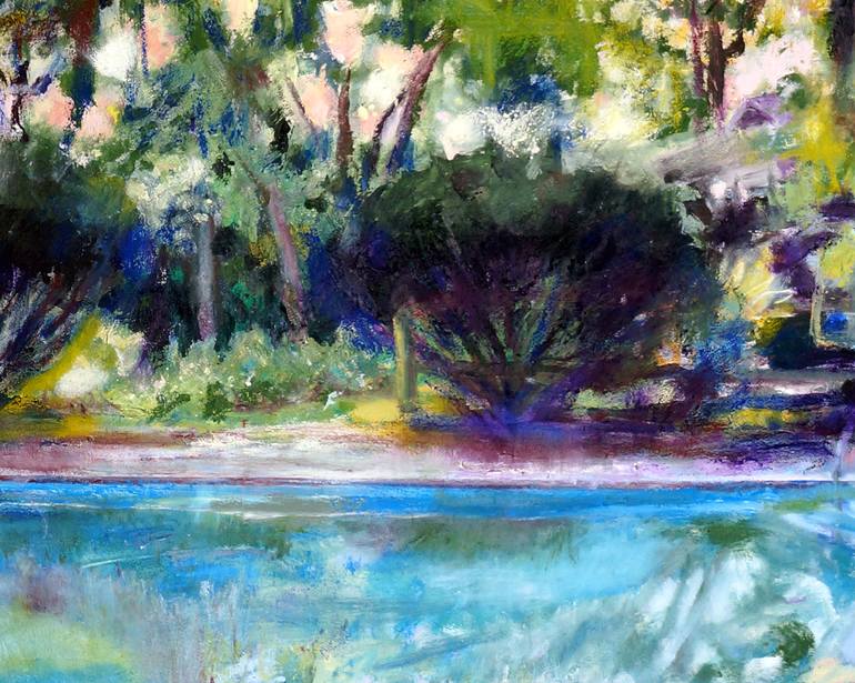 Original Documentary Landscape Painting by Maureen Shea