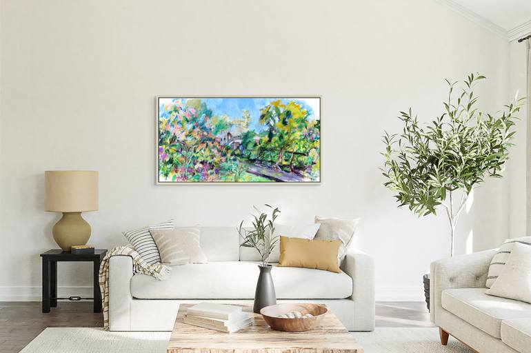 Original Documentary Landscape Painting by Maureen Shea