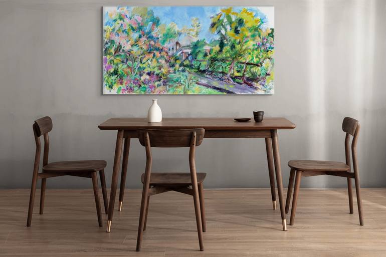 Original Documentary Landscape Painting by Maureen Shea