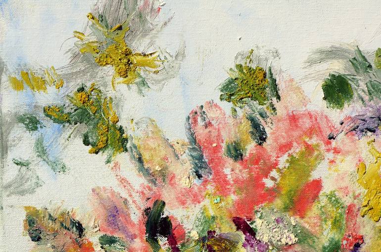 Original Floral Painting by Maureen Shea