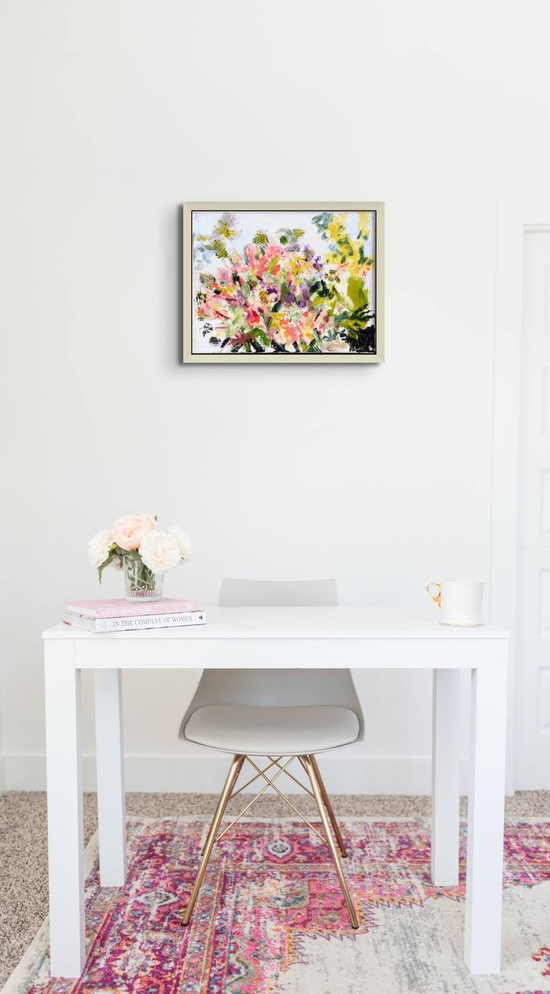 Original Floral Painting by Maureen Shea