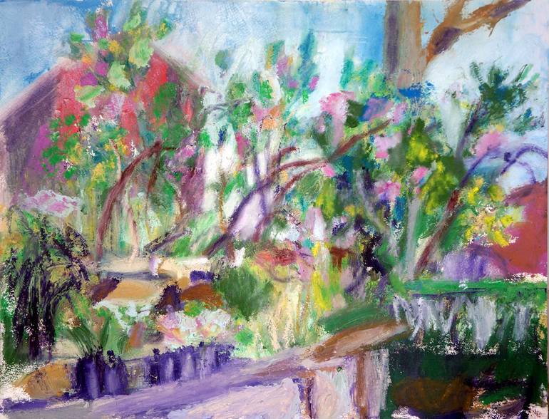 Lilac Painting by Maureen Shea | Saatchi Art