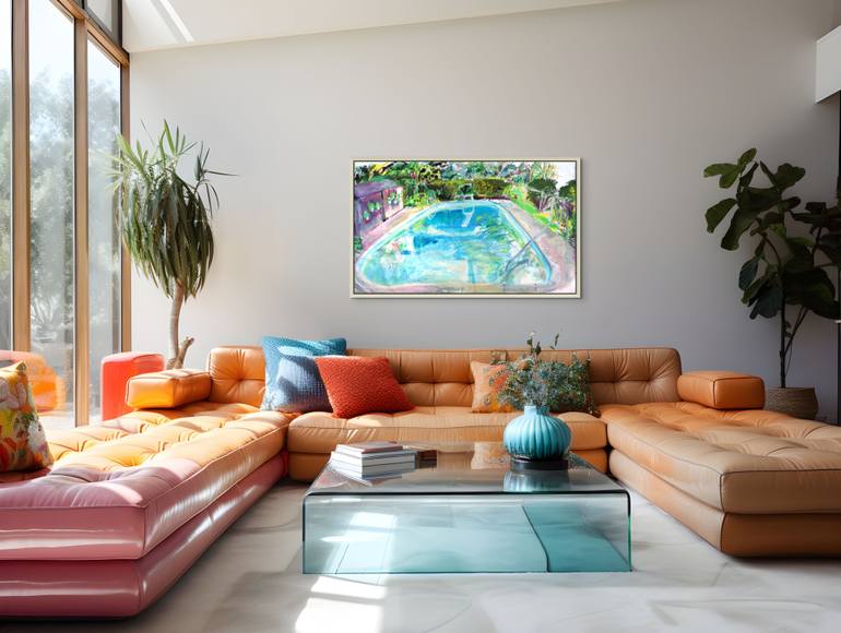 Original Documentary Landscape Painting by Maureen Shea