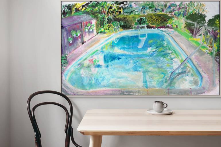 Original Documentary Landscape Painting by Maureen Shea