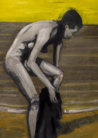 Original Expressionism Nude Paintings by Pablo Peñalba
