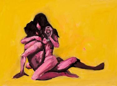 Print of Figurative Erotic Paintings by Pablo Peñalba