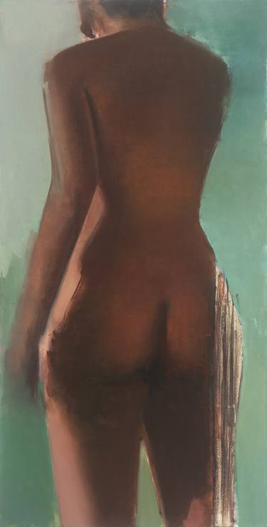 Original Figurative Nude Paintings by Elena Zolotnitsky