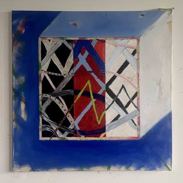 Original Abstract Expressionism Abstract Painting by Denis Serre