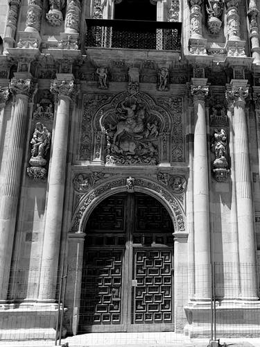 Entrance Convento de San Marcos, Leon Spain thumb