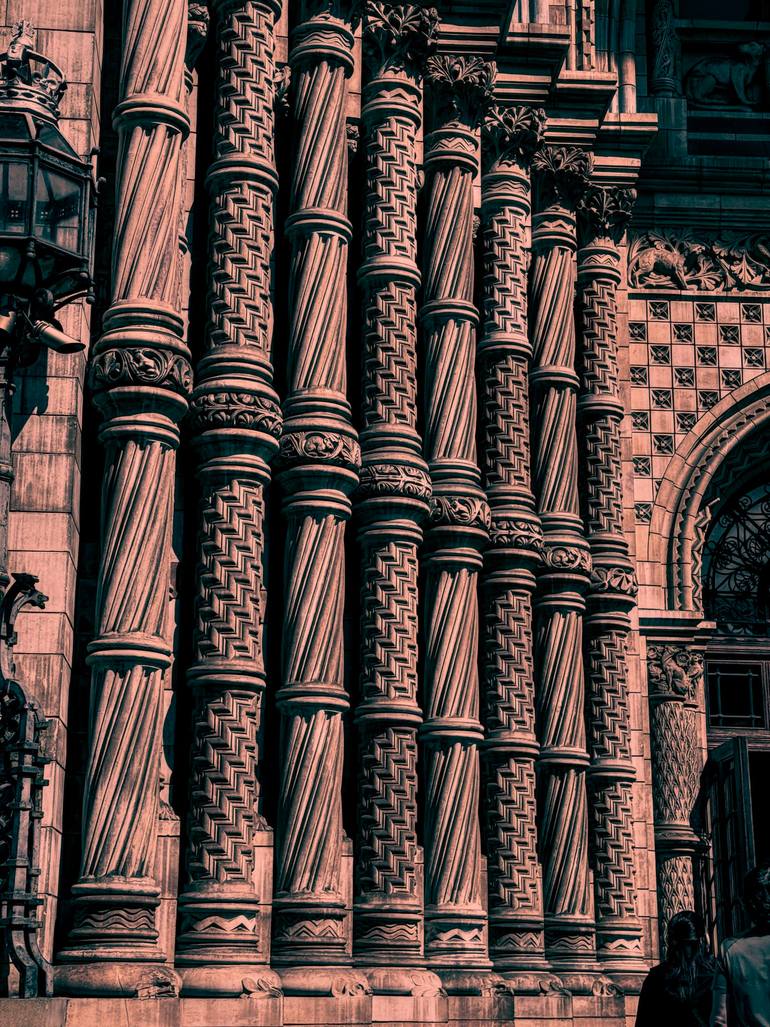 Original Architecture Photography by Tatiana Zappa | Classicism Art on Paper | Dark and Light II