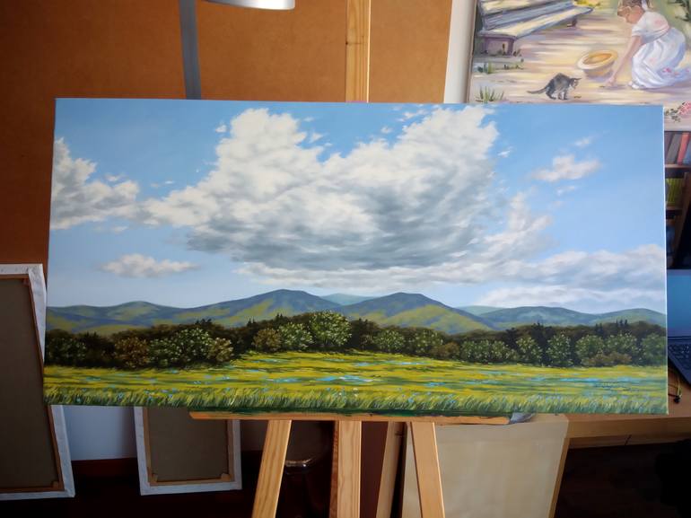 Original Landscape Painting by Tatiana Zappa