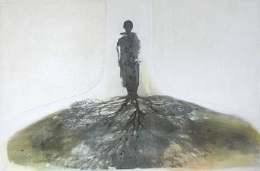 Original Contemporary Nature Mixed Media by Margit Hideg