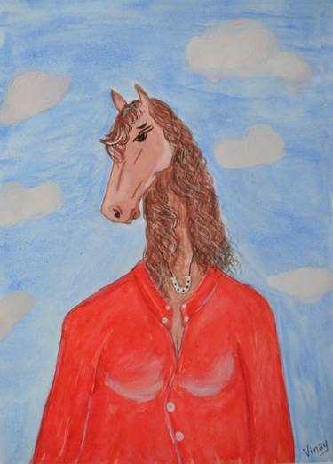 Original Horse Paintings by Vinay Jalla
