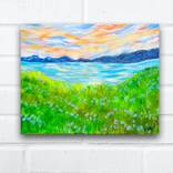 Sunset Valley Landscape by Kathy Symonds