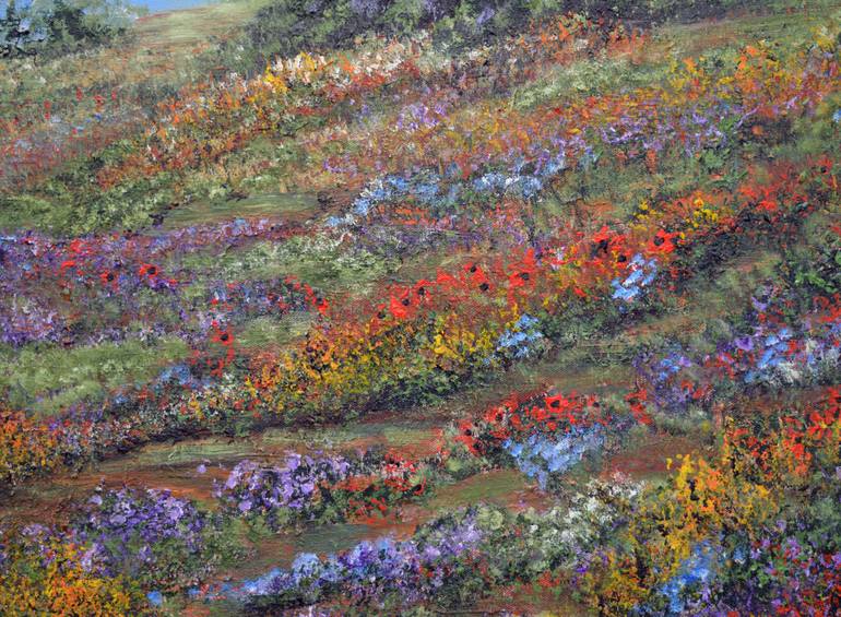 Original Impressionism Landscape Painting by Kathy Symonds