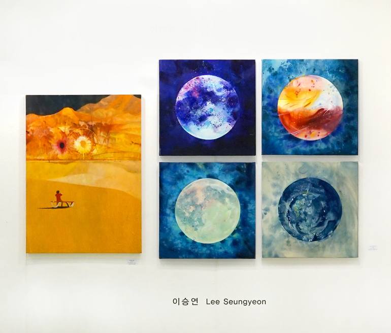 Original Expressionism Landscape Painting by Sy Lee