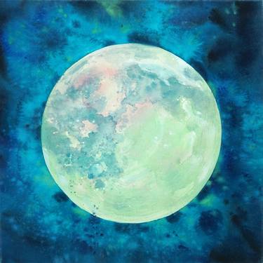 Print of Fine Art Outer Space Paintings by Sy Lee
